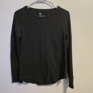 GAP Black Long Sleeve Top